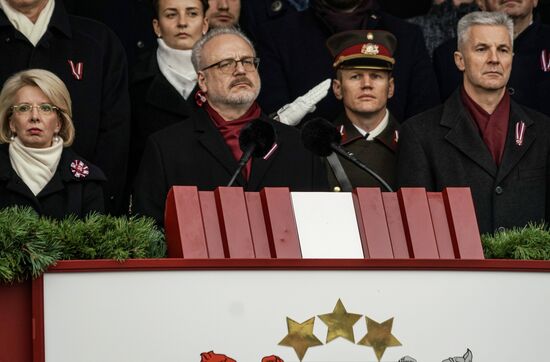 Празднование Дня независимости Латвии