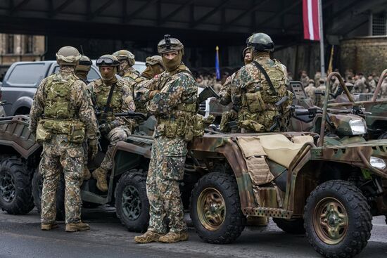 Празднование Дня независимости Латвии