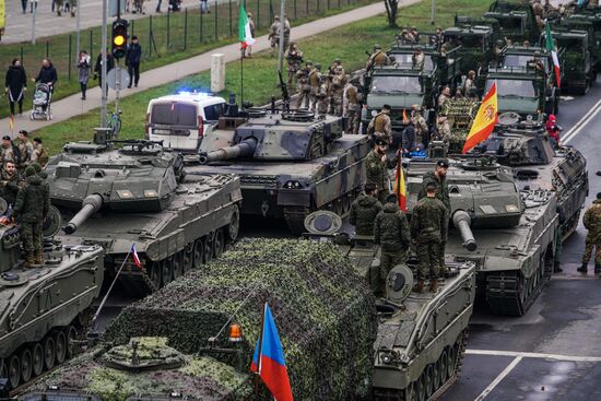 Празднование Дня независимости Латвии