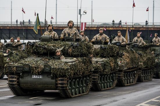 Празднование Дня независимости Латвии