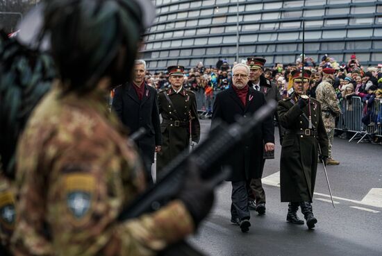 Празднование Дня независимости Латвии