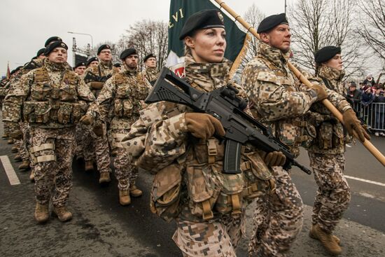 Празднование Дня независимости Латвии