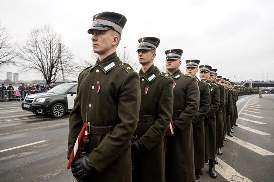 Празднование Дня независимости Латвии