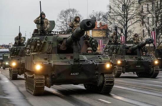 Празднование Дня независимости Латвии