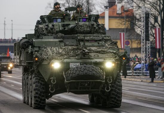 Празднование Дня независимости Латвии