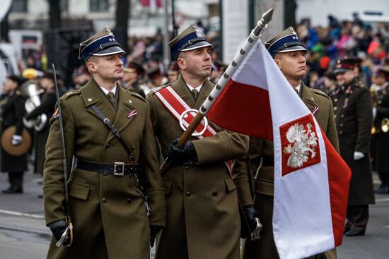 Празднование Дня независимости Латвии
