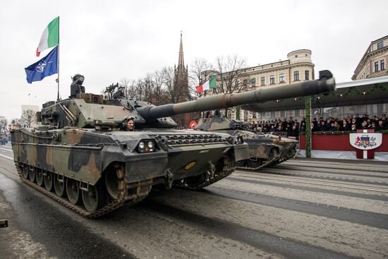 Празднование Дня независимости Латвии