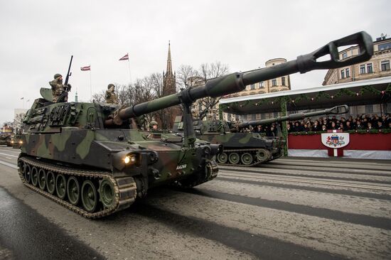 Празднование Дня независимости Латвии