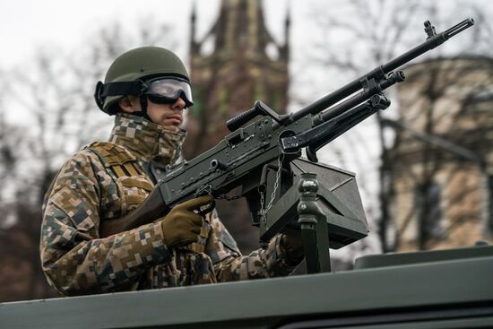 Празднование Дня независимости Латвии