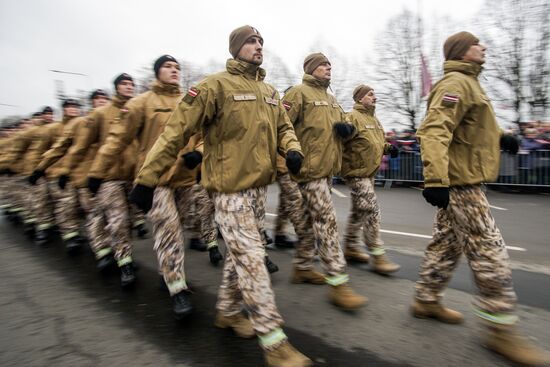 Празднование Дня независимости Латвии