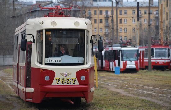 Трамвай на водородном топливе в Санкт-Петербурге