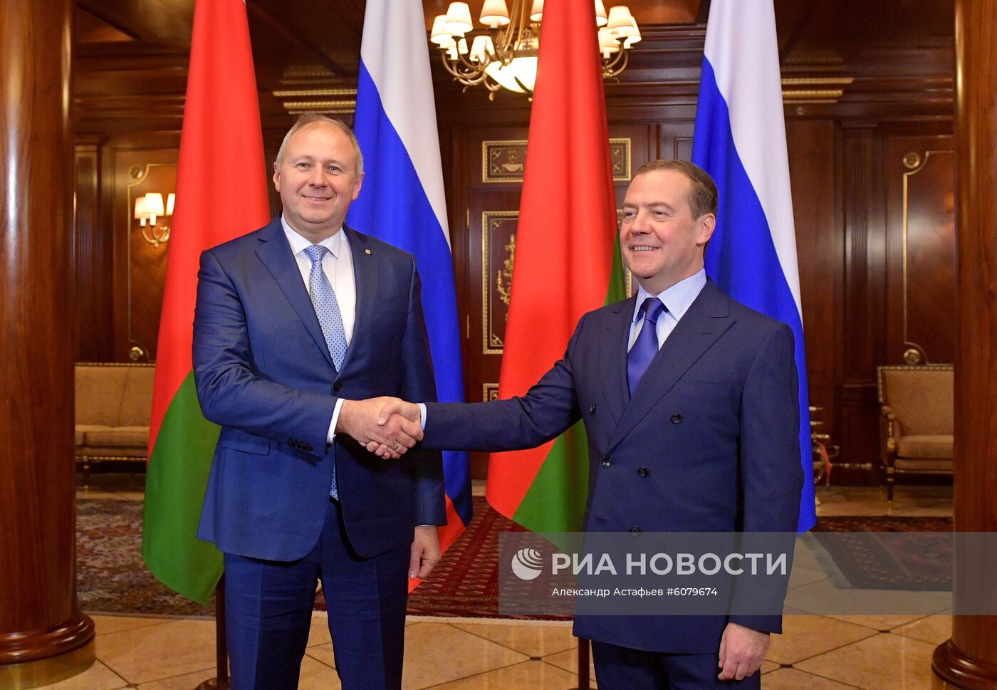 Заседание Совета министров Союзного государства России и Белоруссии