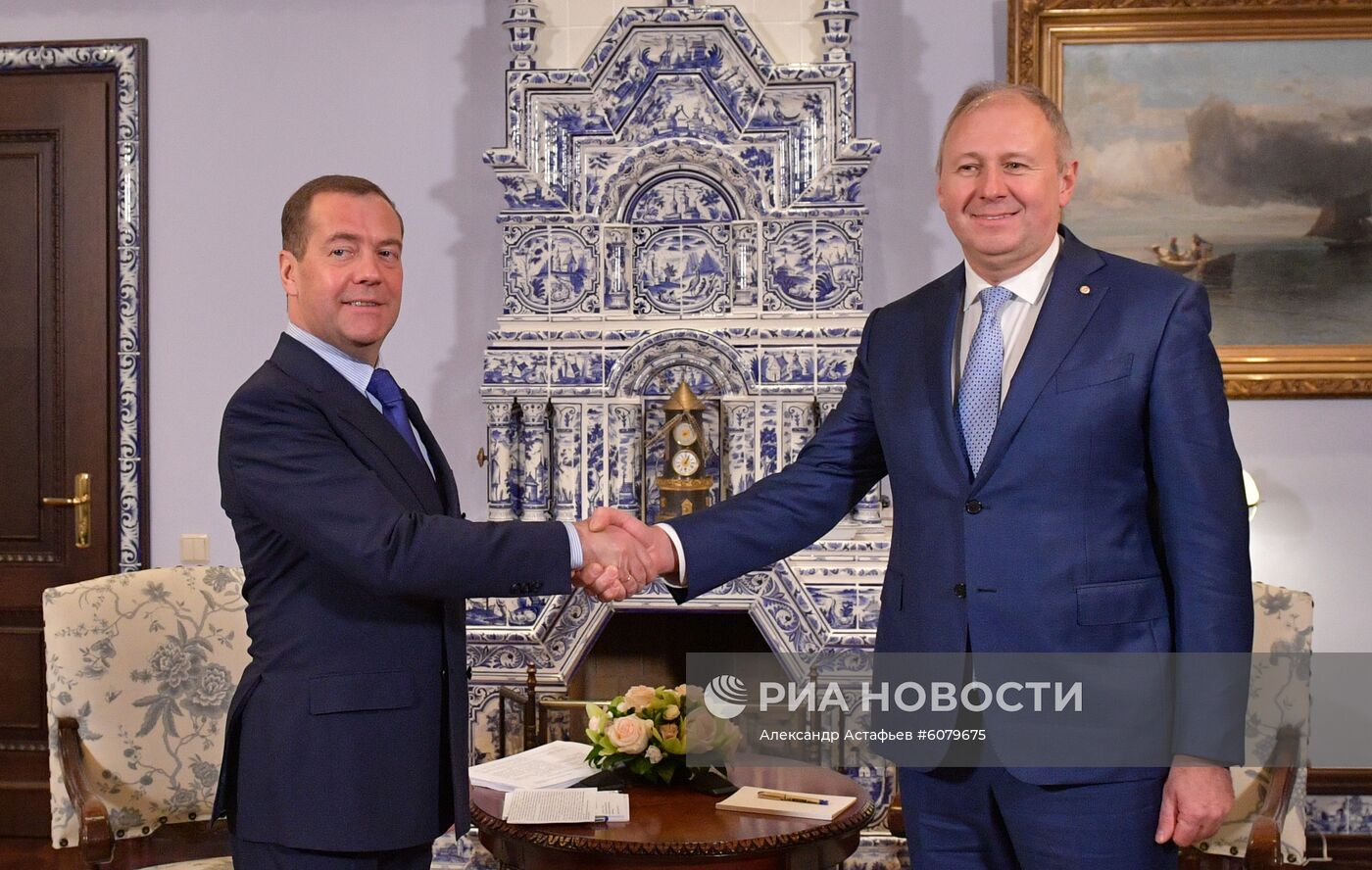 Заседание Совета министров Союзного государства России и Белоруссии