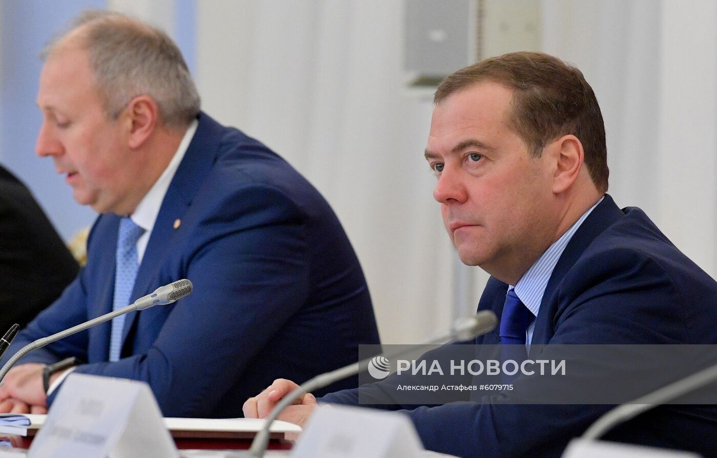 Заседание Совета министров Союзного государства России и Белоруссии