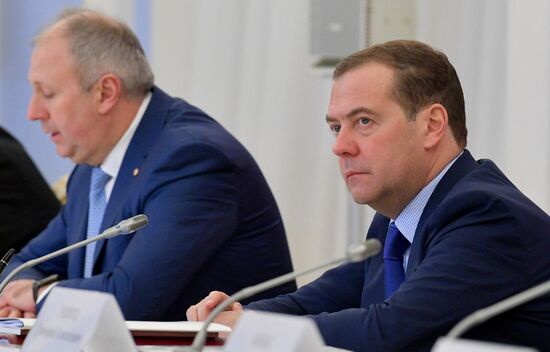 Заседание Совета министров Союзного государства России и Белоруссии