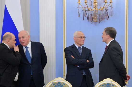 Заседание Совета министров Союзного государства России и Белоруссии