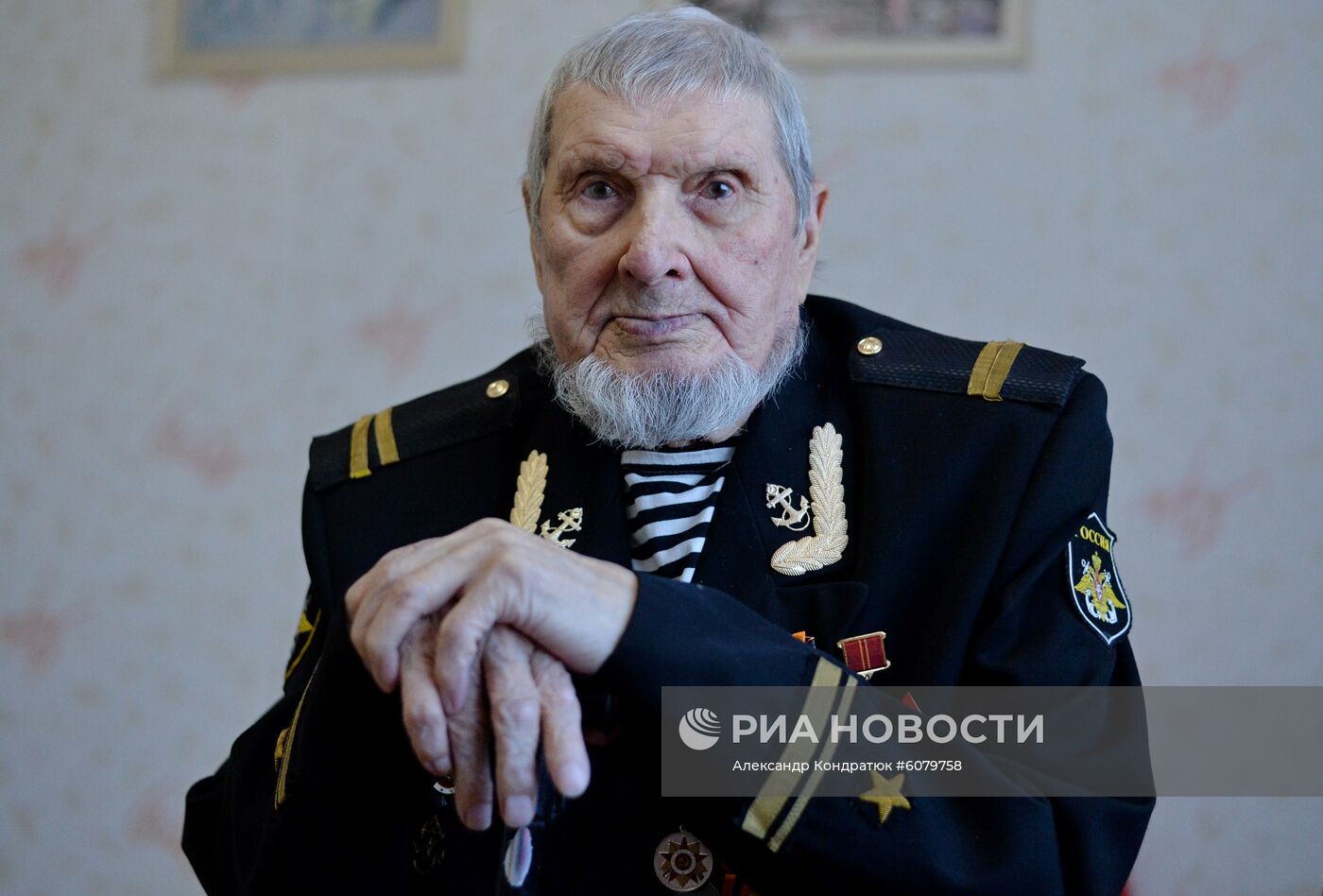 Ветеран Великой Отечественной войны Киям Садырович Сабиров 