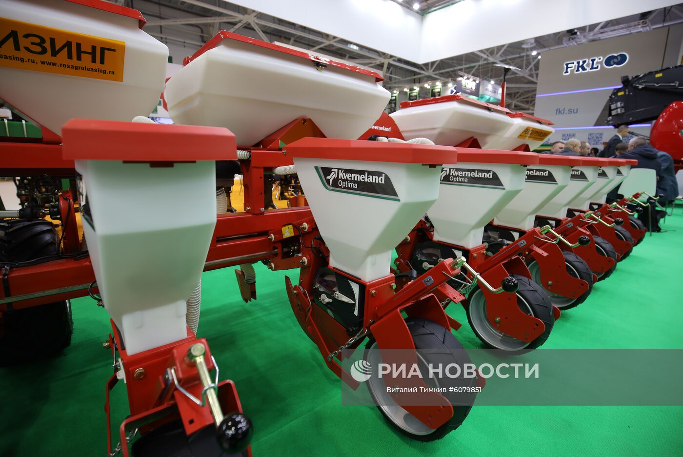 Сеялка точного высева Kverneland Optima на Международной сельскохозяйственной выставке "ЮгАгро-2019" в Краснодаре. Место: Россия, Краснодар. Автор: Виталий Тимкив/РИА Новости. Международная сельскохозяйственная выставка "ЮгАгро-2019"