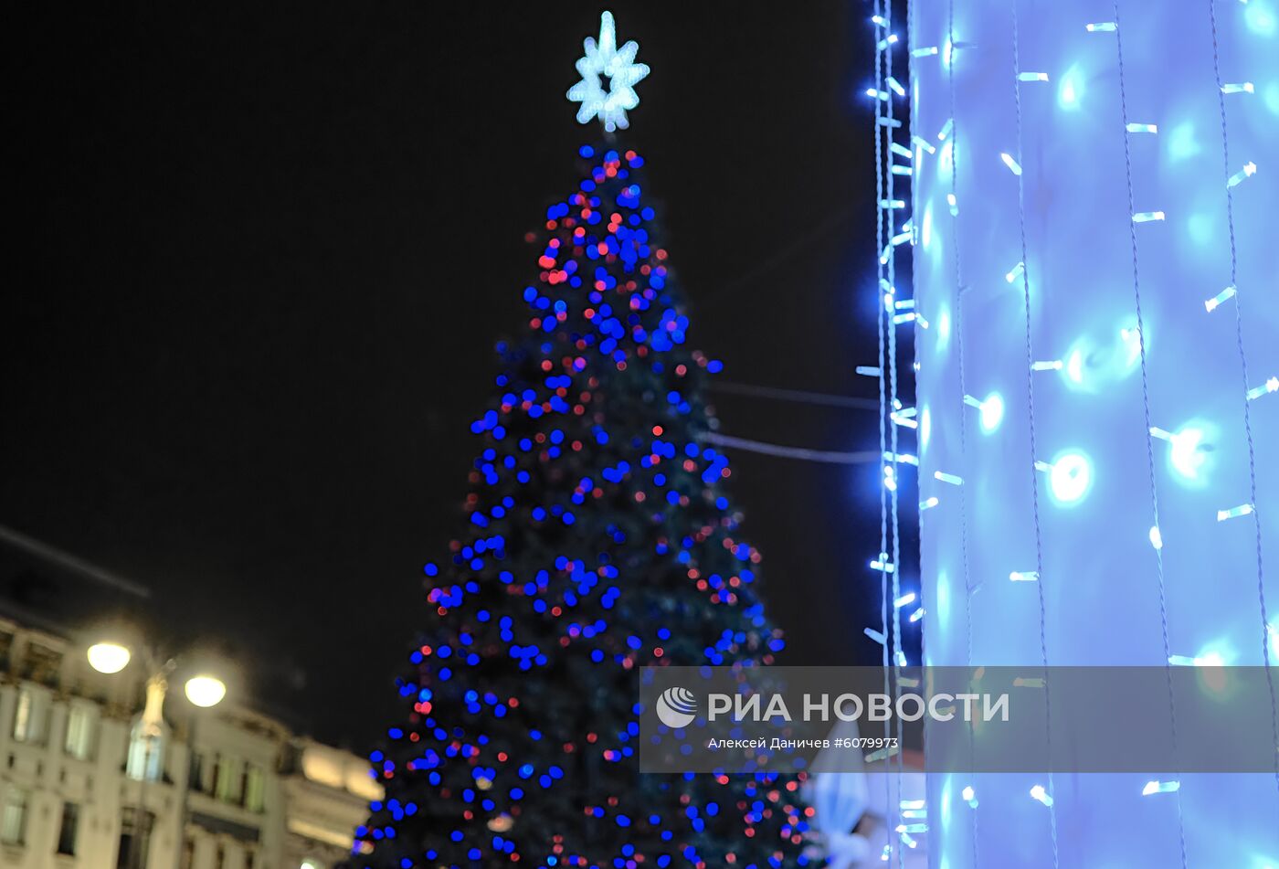 Новогоднее украшение Санкт-Петербурга