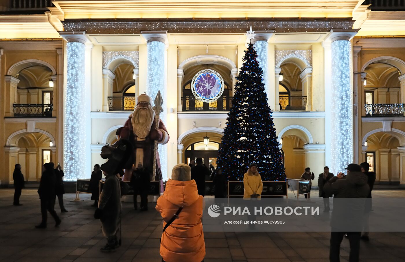 Новогоднее украшение Санкт-Петербурга