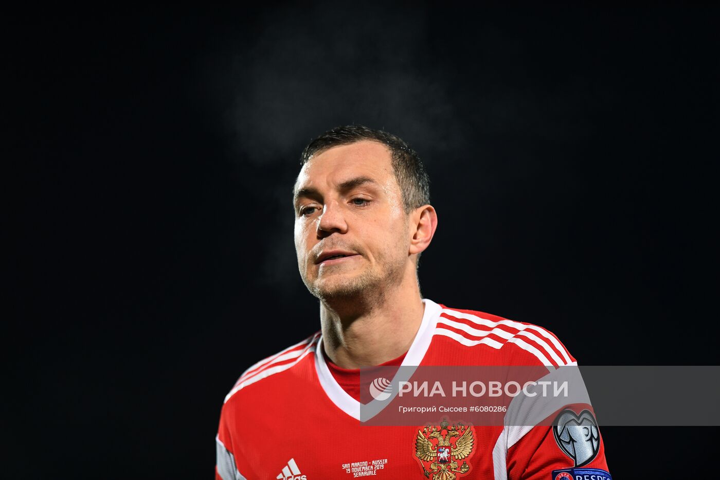 Футбол. Отборочный матч ЧЕ-2020. Сан-Марино - Россия