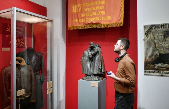 Открытие выставки "Путь к Победе: исторические источники свидетельствуют"