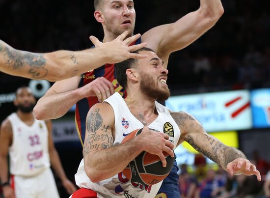 Баскетбол. Евролига. Матч "Баскония" - ЦСКА