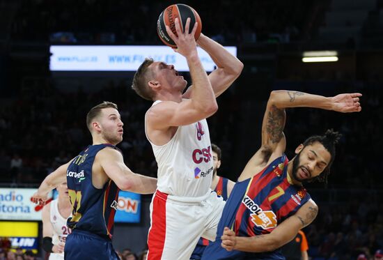 Баскетбол. Евролига. Матч "Баскония" - ЦСКА