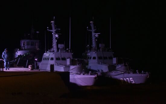 Катера ВМС Украины "Бердянск", "Никополь" и буксир "Яны Капу" прибыли в Очаков