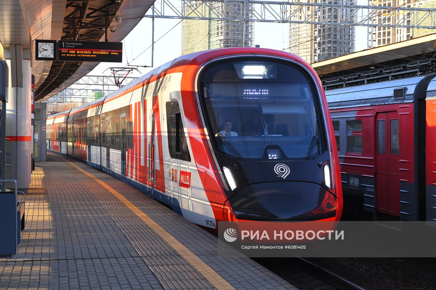 Запуск первого Московского центрального диаметра