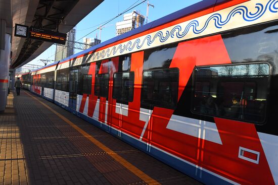 Запуск первого Московского центрального диаметра 