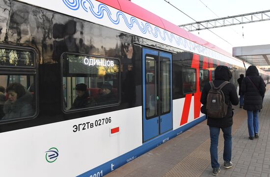 Запуск первого Московского центрального диаметра 