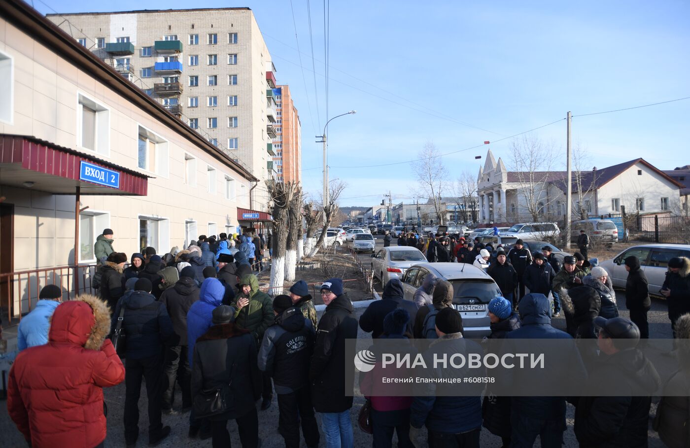 Очереди за медицинскими справками для ГИБДД