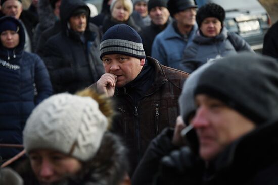 Очереди за медицинскими справками для ГИБДД