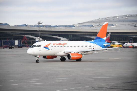 Споттинг в аэропорту Внуково 