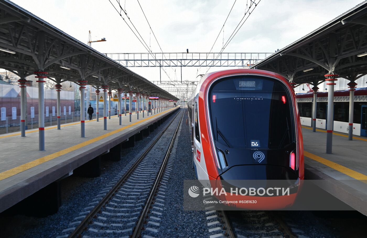 Запуск первого Московского центрального диаметра