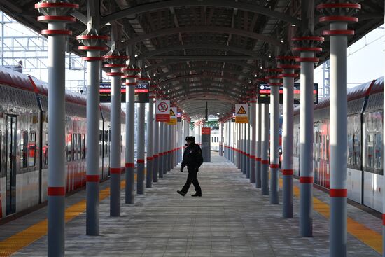 Запуск первого Московского центрального диаметра 