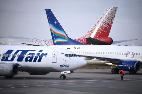 Споттинг в аэропорту Внуково 