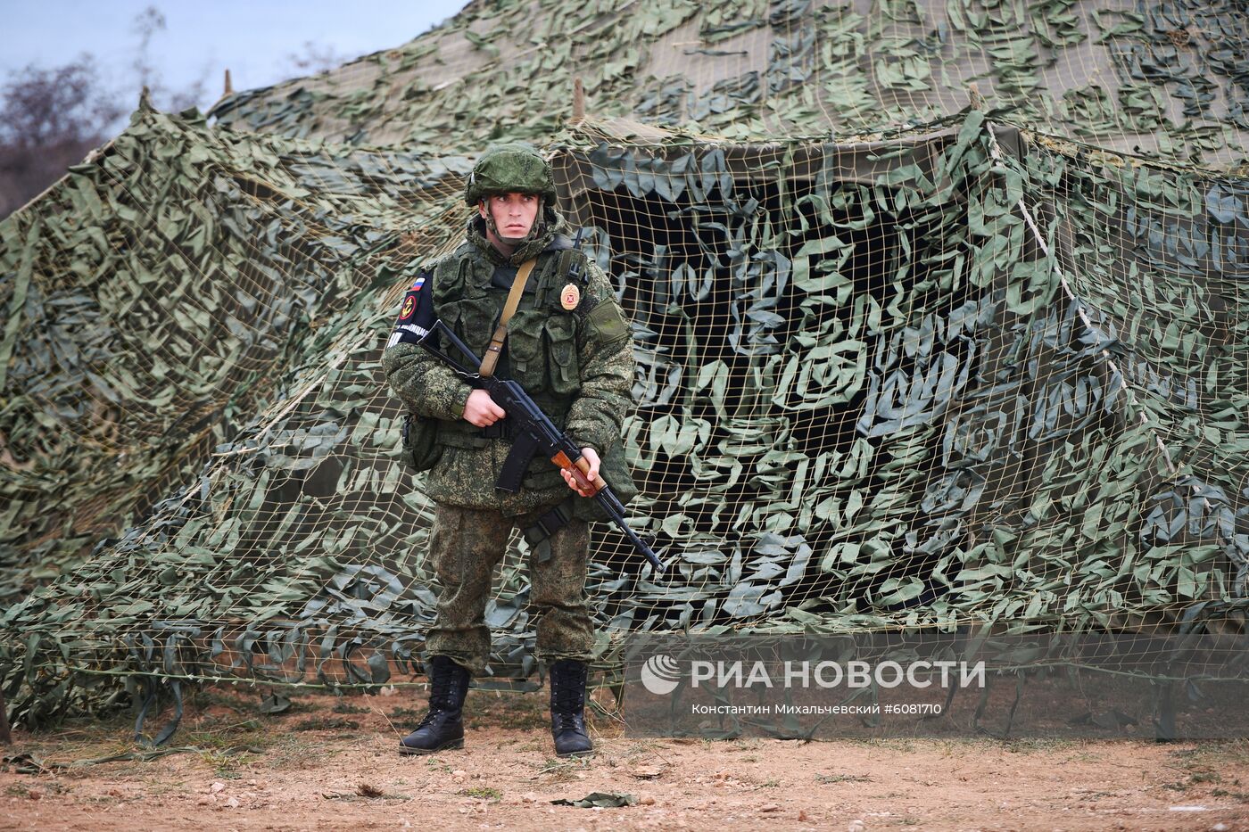 Учения морской военной полиции ЧФ