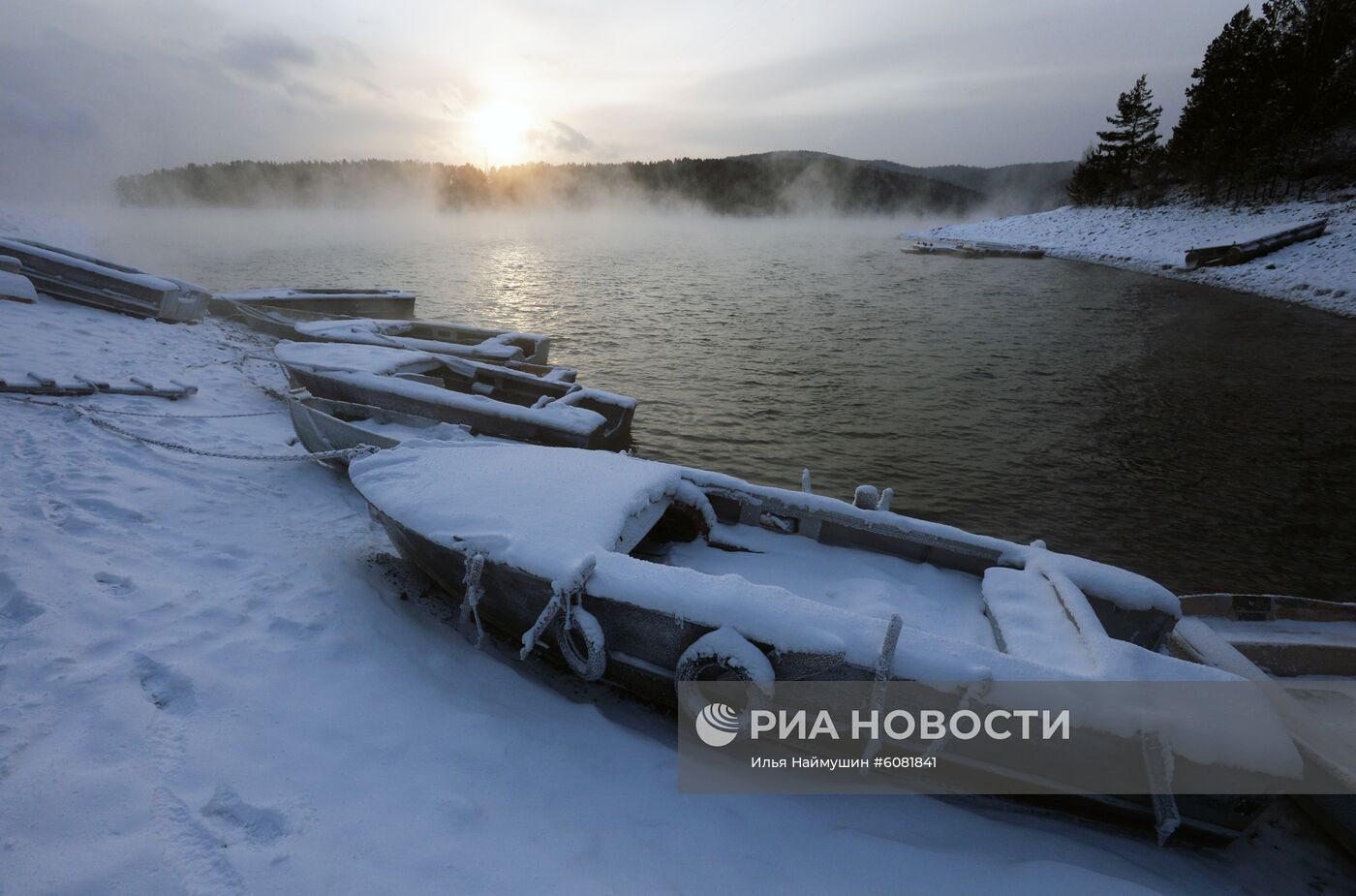 Морозы в России