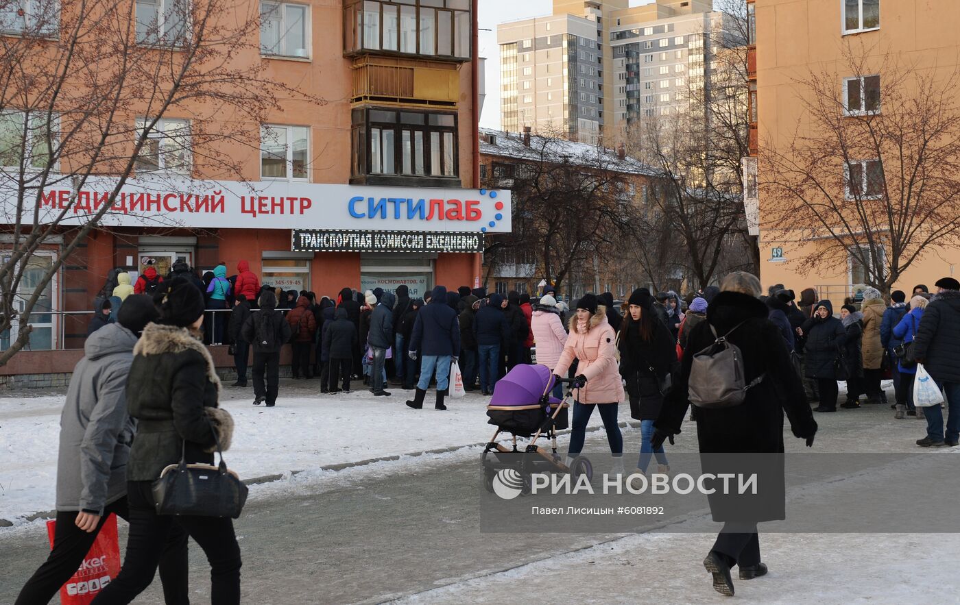 Очереди за медицинскими справками для ГИБДД