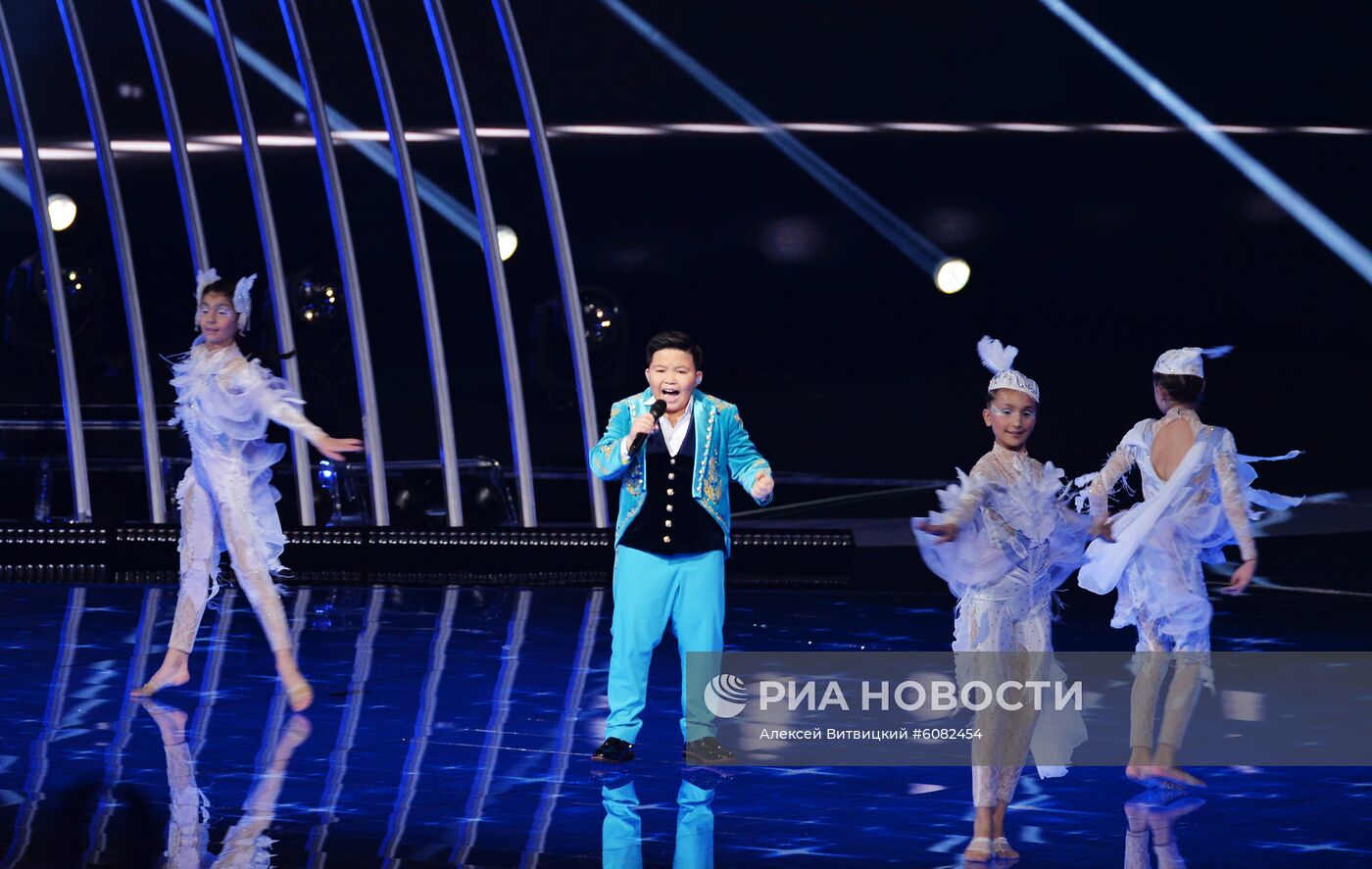 Репетиция детского конкурса песни "Евровидение-2019"