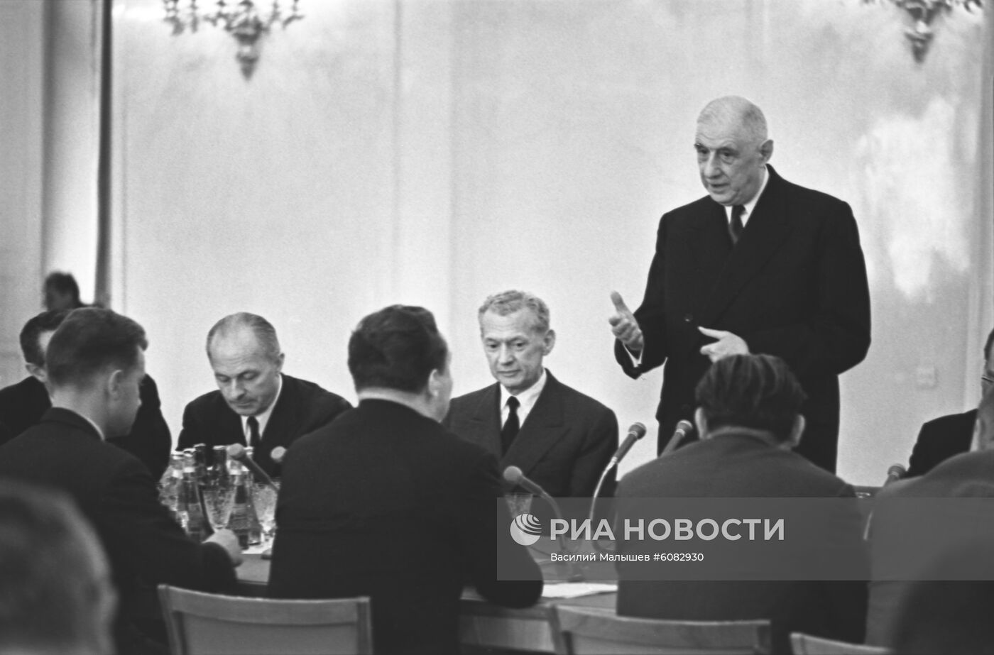 Визит Президента Франции Шарля де Голля в СССР