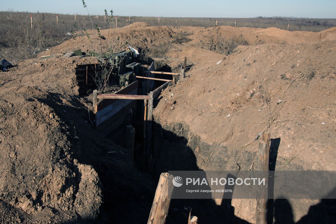 Демонтаж фортификационных сооружений в ДНР