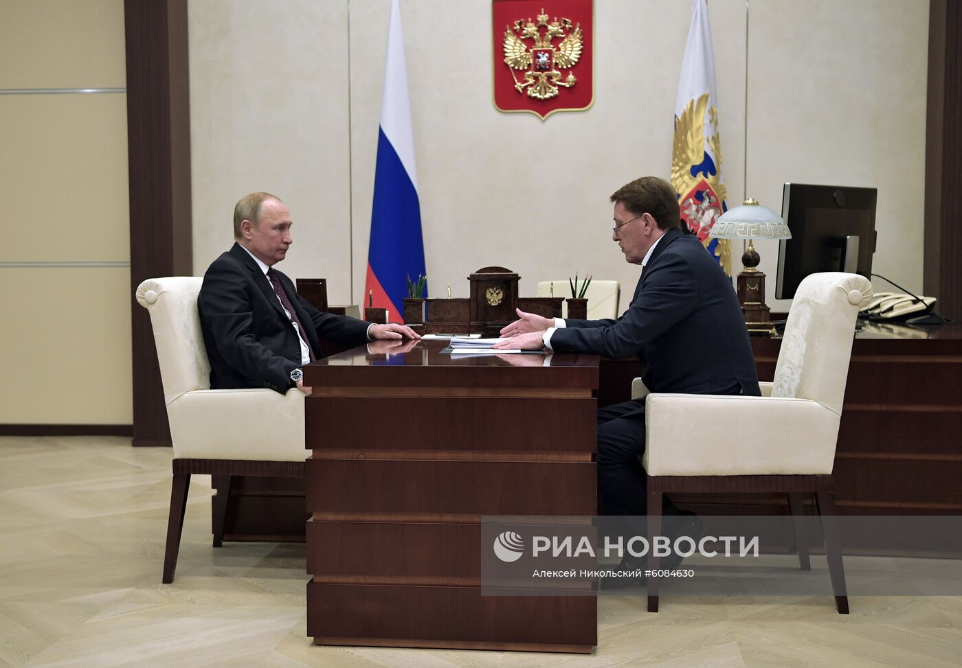 Президент РФ В. Путин встретился с вице-премьером РФ А. Гордеевым