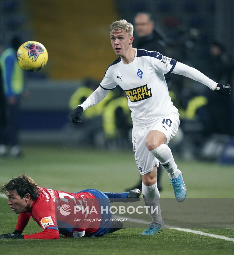 Футбол. РПЛ. Матч ЦСКА - "Крылья Советов"