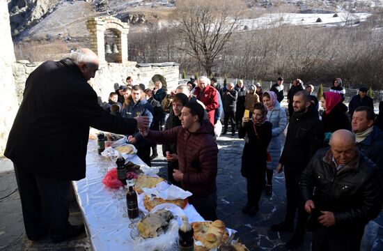 Праздник Джеоргуыба в Северной Осетии