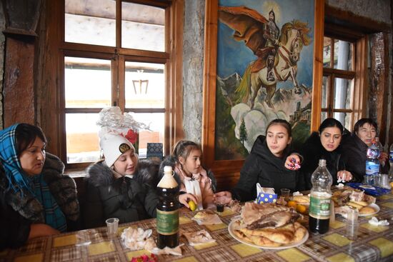 Праздник Джеоргуыба в Северной Осетии