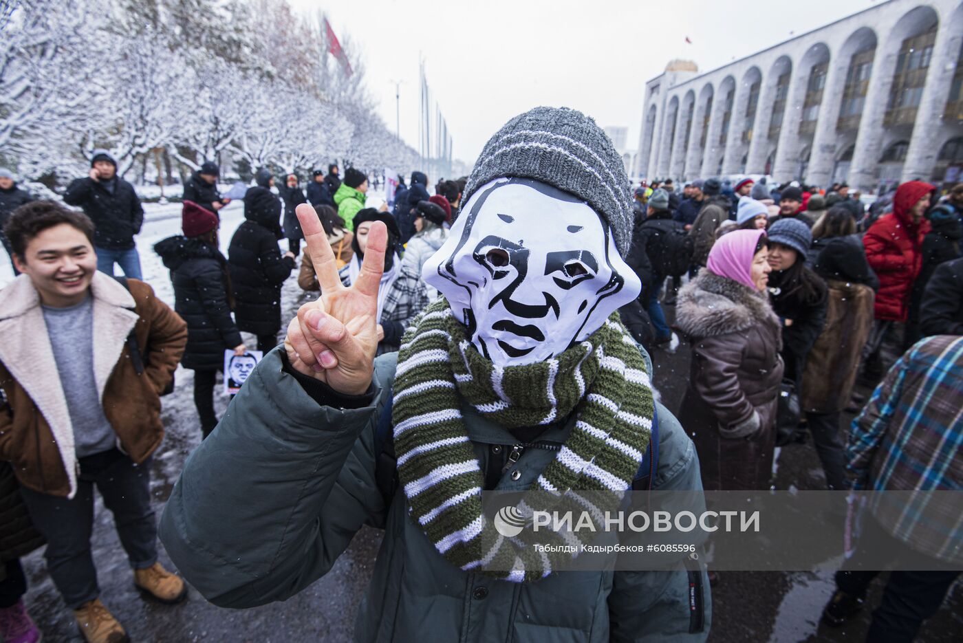 Акция в Бишкеке против коррупции