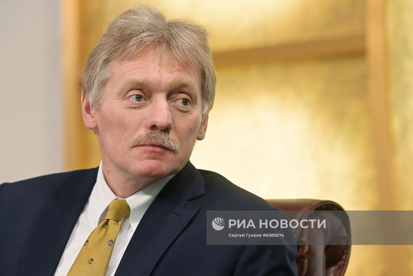 Пресс-конференция Дмитрия Пескова